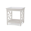 Grosvenor End Table in True White