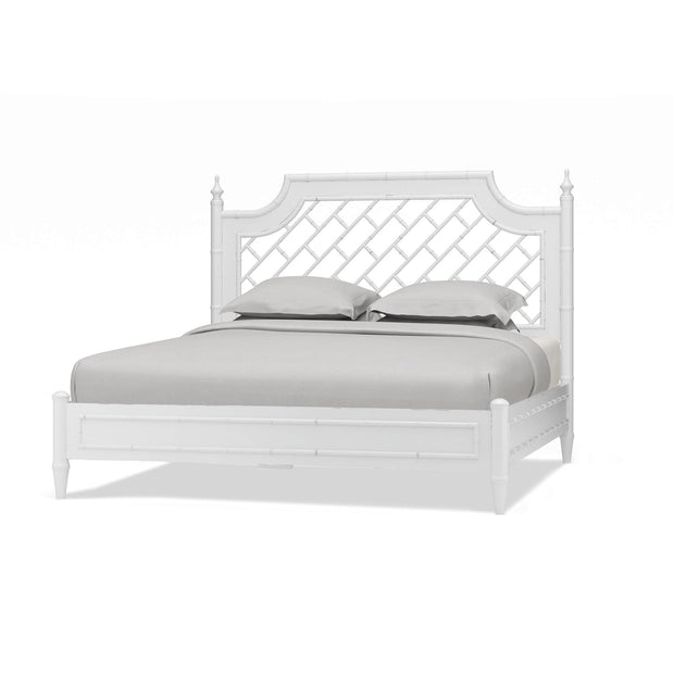 Chelsea Bed King in Architectural White