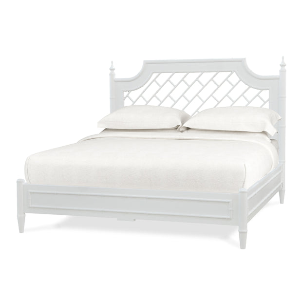 Chelsea Bed King - True White * (comes without distressing)