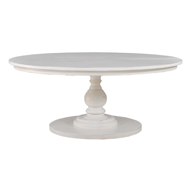 Goucho Round Dining Table 72'' - White Harvest