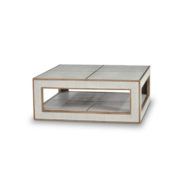 Finsbury Square Coffee Table - Straw Wash (*this finish requires bleaching, which often leads to variations in wood color)