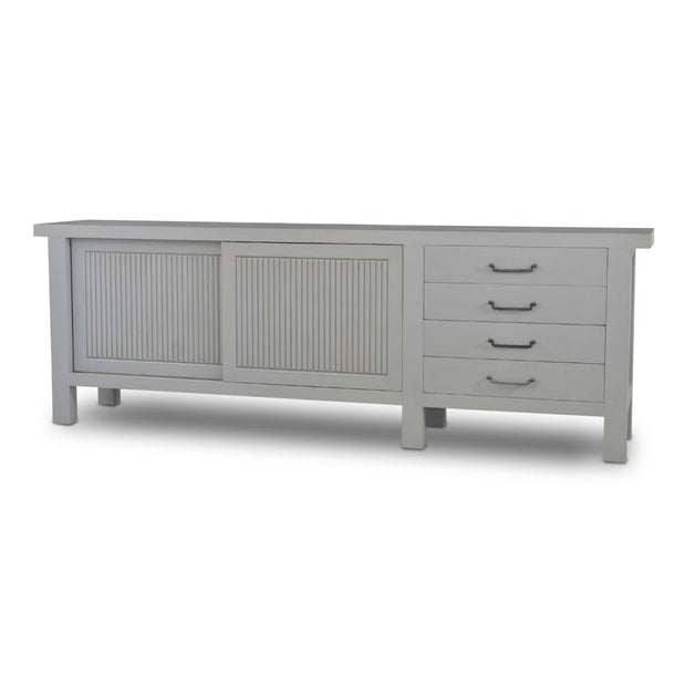 Finsbury Sideboard w/ Sliding Doors - Straw Wash (*this finish requires bleaching, which often leads to variations in wood color)