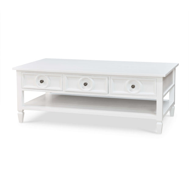 Orleans Coffee Table in Architectural White
