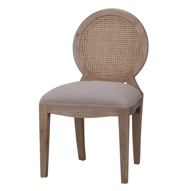 Leyton Dining Side Chair - Fruit Wood (*this finish requires bleaching, which often leads to variations in wood color)