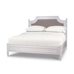 Chelsea Upholstered Bed Queen - True White * (comes without distressing)