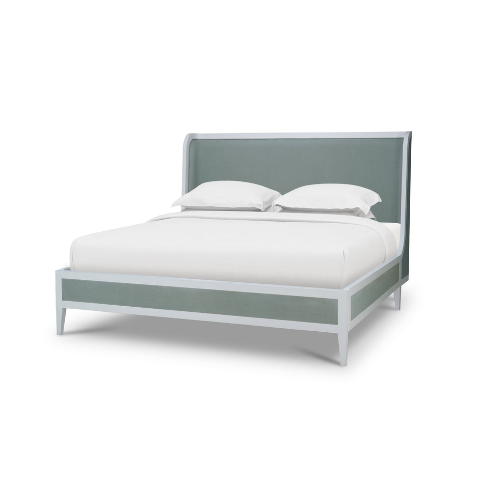Mornington Upholstered & Linen Wrapped Bed