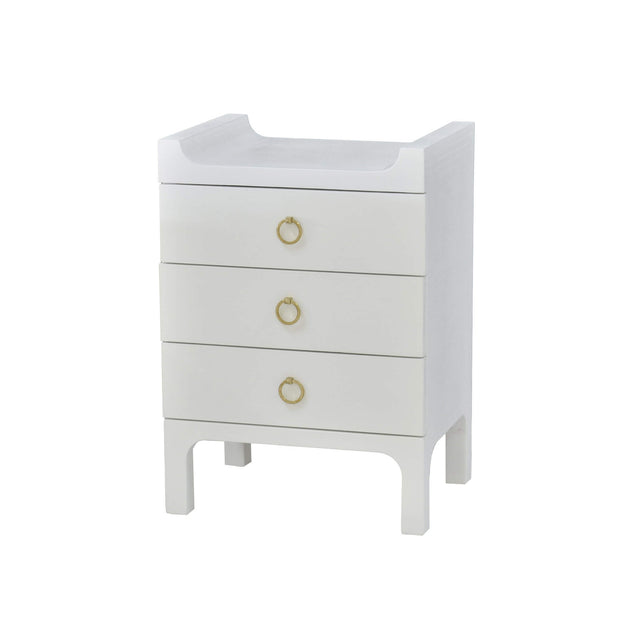 Fulham Linen Wrapped Nightstand