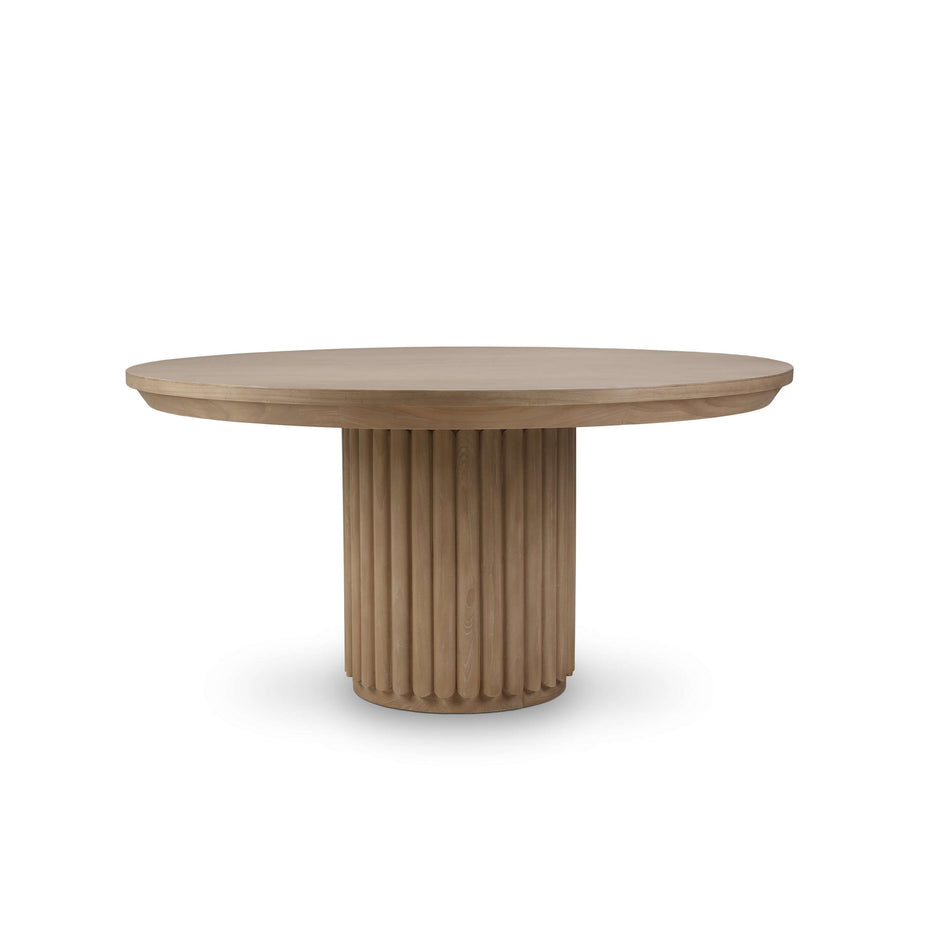 Portobello 60" Round Dining Table in Sandbar