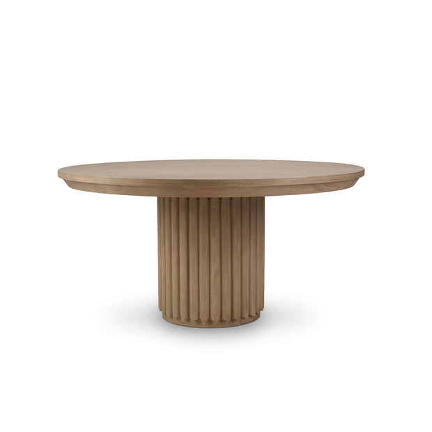 Portobello 60" Round Dining Table in Sandbar