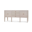Westminster Concave Sideboard Linen Wrapped in Putty
