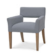 York Upholstered Dining Chair - Fruit Wood (*this finish requires bleaching, which often leads to variations in wood color)