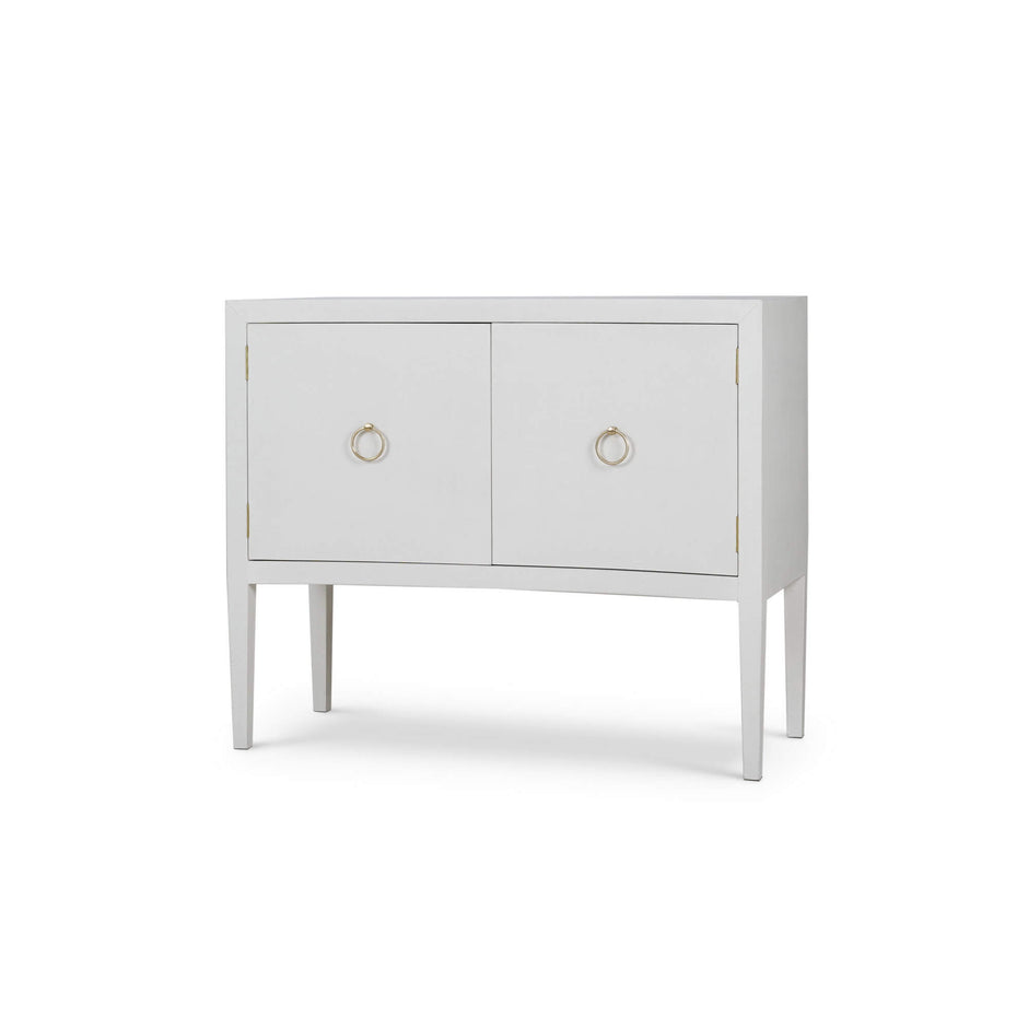 Westminster Linen Wrapped Concave 2 Door Sideboard