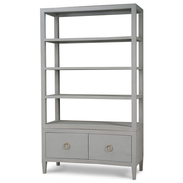 Westminster Concave Linen Wrapped Shelving Unit