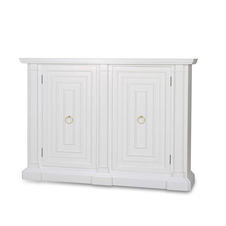 Surrey Narrow Sideboard in True White