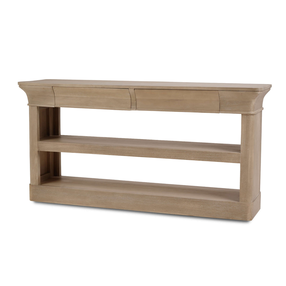 Sandhurst Console - Sandbar (*This finish requires bleaching, which often leads to variations in wood color.)