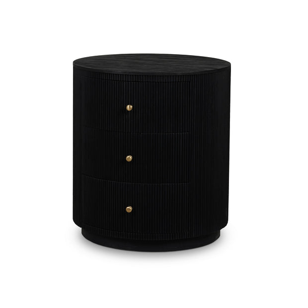 Bilbao End Table - Rugged Black (Premium +10% up charge)