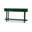 Hurlingham Console Table - Jade Green  * (comes without distressing)