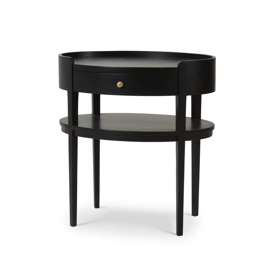 Oslo Side Table in Batavia Black