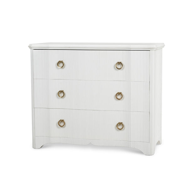 Brighton 3 Drawer Dresser - Rugged White (Premium +10% up charge)