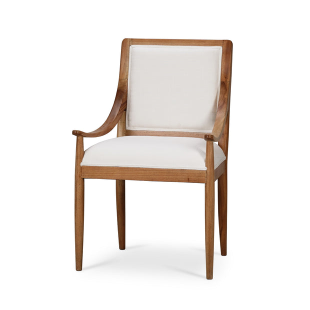 Oslo Dining Chair w/ Upholstered Back - Fruit Wood (*this finish requires bleaching, which often leads to variations in wood color)