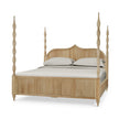 Brighton Wooden Back Bed King in Fruitwood