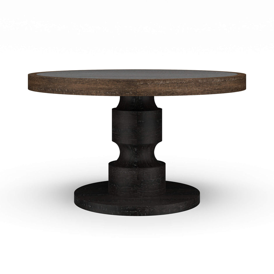 Beatnik Round Dining Table 48" - Java Brown