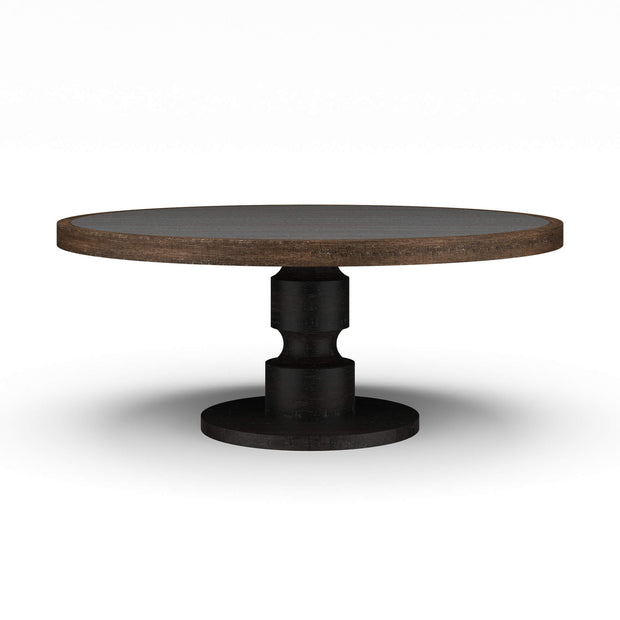 Beatnik Round Dining Table 72" - Java Brown