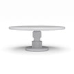Bilbao Round Dining Table 72