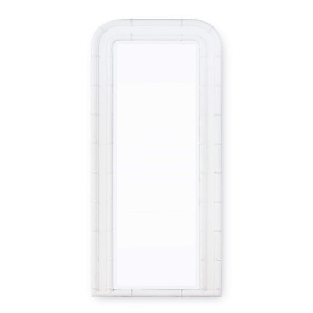 Chelsea Arched Mirror in Architectural White
