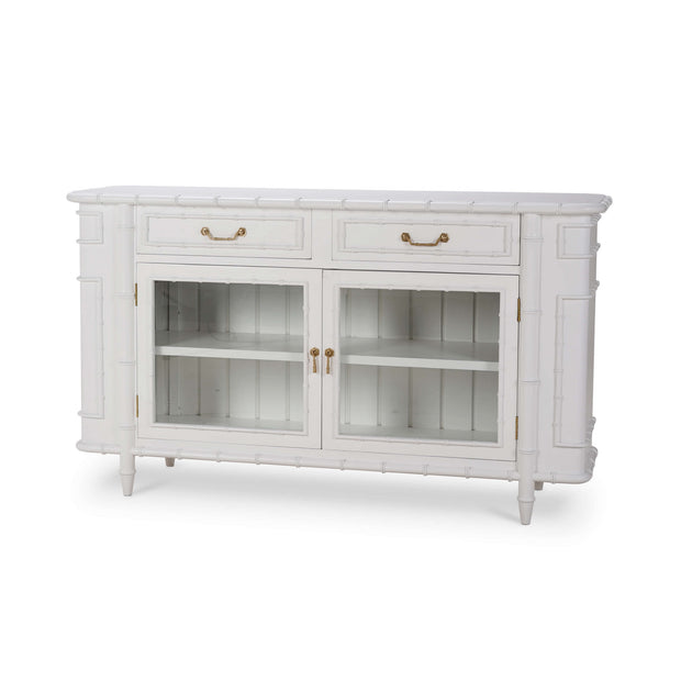 Hurlingham 2 Door Cabinet - True White * (comes without distressing)