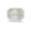 Little Hampton Glass Display Cabinet - True White * (comes without distressing)