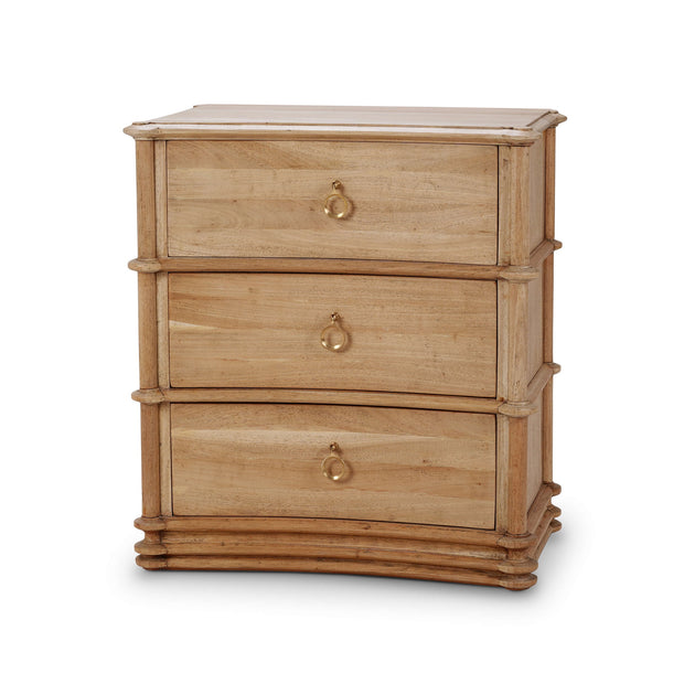 Battersea Bedside Table - Fruit Wood (*this finish requires bleaching, which often leads to variations in wood color)