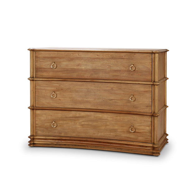 Battersea 3 Drawer Dresser - Fruit Wood (*this finish requires bleaching, which often leads to variations in wood color)