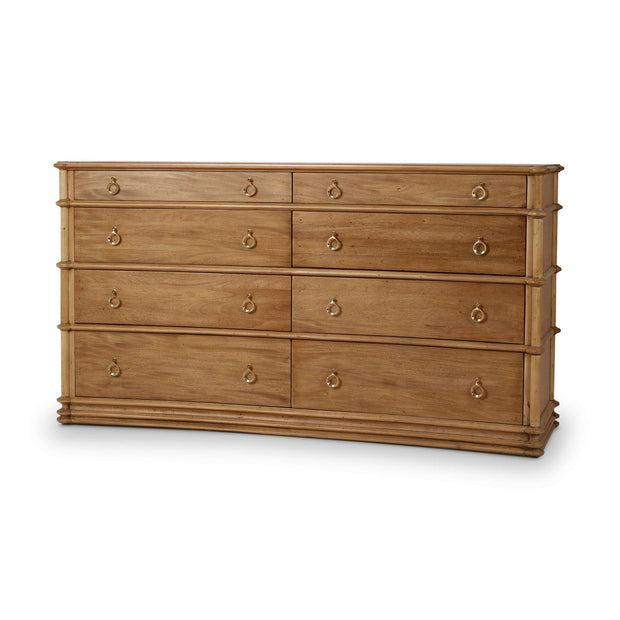 Battersea 8 Drawer Dresser - Fruit Wood (*this finish requires bleaching, which often leads to variations in wood color)
