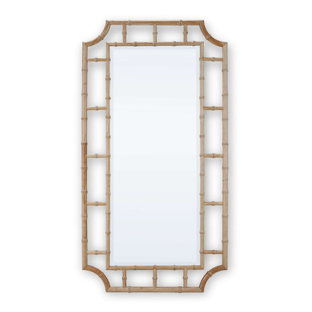 Bamboo Standing Mirror