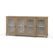 Grosvenor Credenza w/ All Glass Door - Sandbar (*This finish requires bleaching, which often leads to variations in wood color.)
