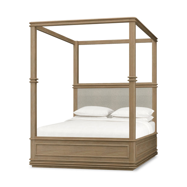 Battersea Queen Bed - Sandbar (*This finish requires bleaching, which often leads to variations in wood color.)