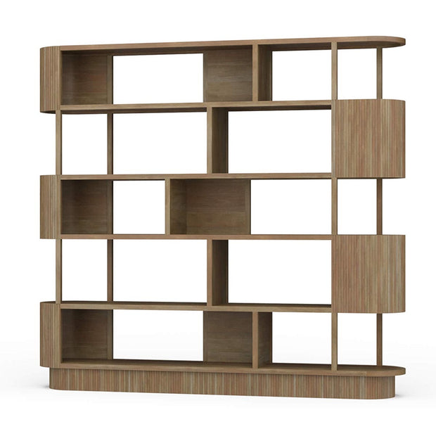 Bilbao Shelving Unit - Fruit Wood (*this finish requires bleaching, which often leads to variations in wood color)