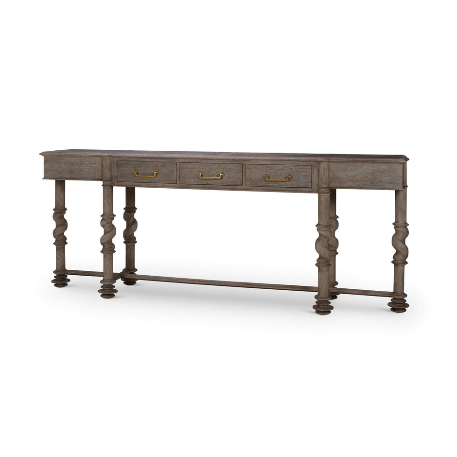 Limehouse Console - Ace Agouti (Premium +10% up charge)