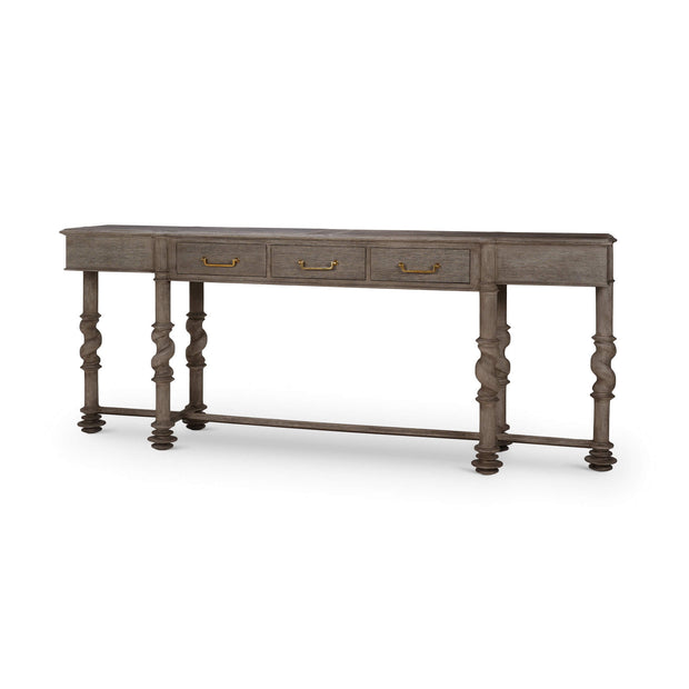 Limehouse Console - Ace Agouti (Premium +10% up charge)