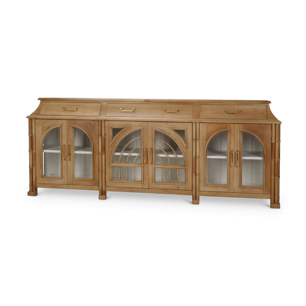 Farringdon Orangery Credenza - Fruit Wood (*this finish requires bleaching, which often leads to variations in wood color)