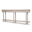 Hurlingham Long Console in Putty