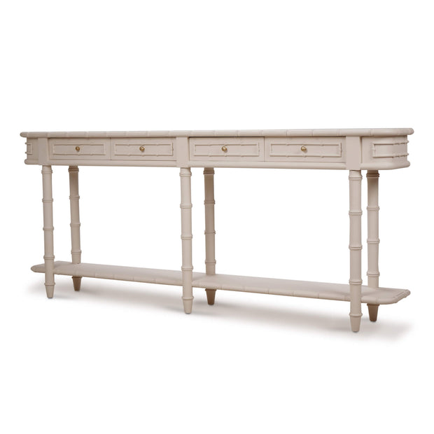 Hurlingham Long Console in Putty