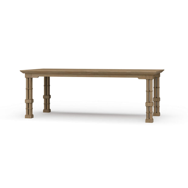 Farringdon Rectangular Dining Table 84'' - Sandbar (*This finish requires bleaching, which often leads to variations in wood color.)