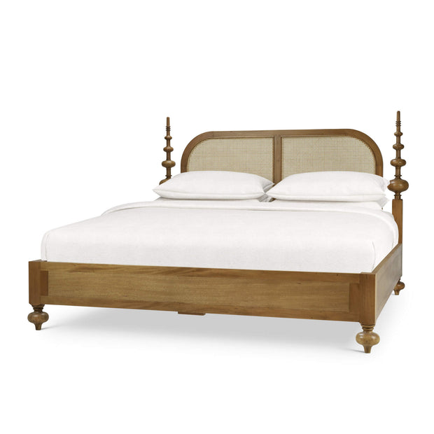 Fenchurch Bed - Antique French Oak (*this finish requires bleaching, which often leads to variations in wood color)
