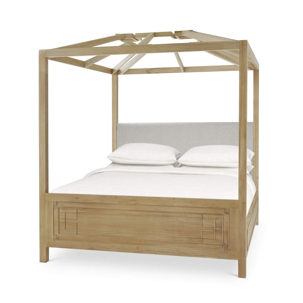 Knightsbridge 4 Poster Bed - Fruit Wood (*this finish requires bleaching, which often leads to variations in wood color)