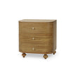 Fenchurch Solid Wood Bedside Table - Antique French Oak (*this finish requires bleaching, which often leads to variations in wood color)