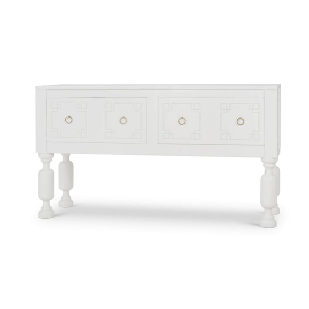 Chatsworth Server - True White * (comes without distressing)