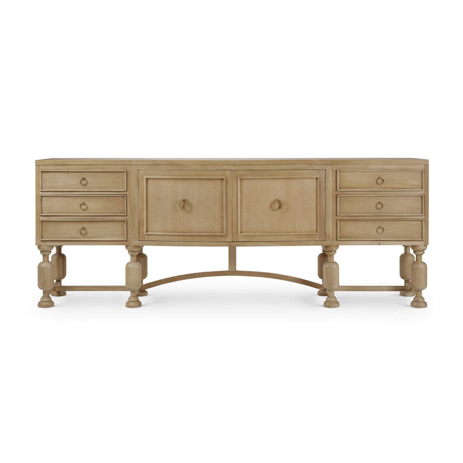 Chatsworth Credenza - Fruit Wood (*this finish requires bleaching, which often leads to variations in wood color)
