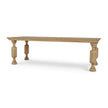 Chatsworth Dining Table - Sandbar (*This finish requires bleaching, which often leads to variations in wood color.)